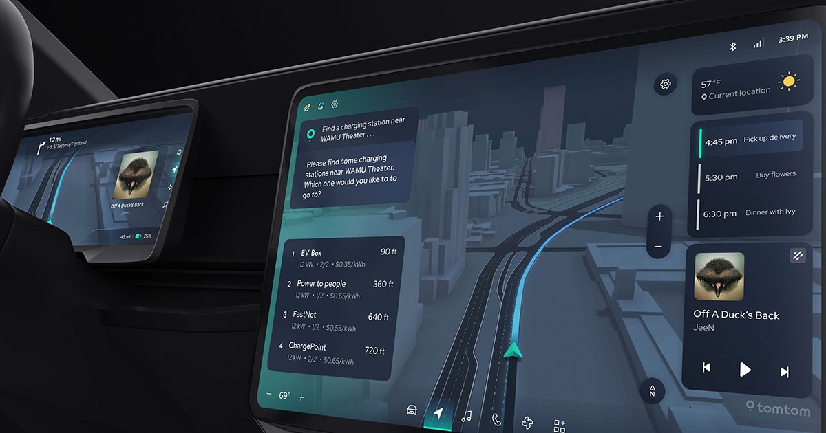 The future of driving with TomTom's gen-AI assistant | TomTom Newsroom